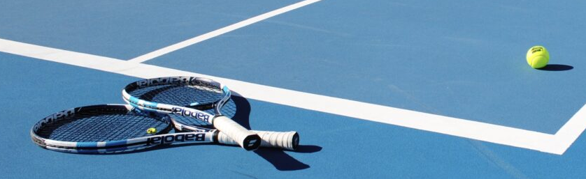 Blue Tennis Court